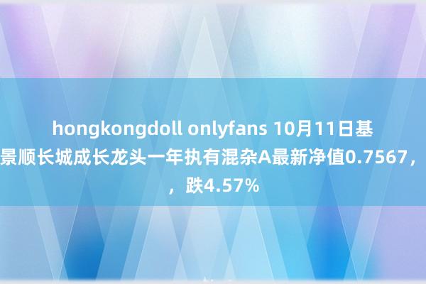 hongkongdoll onlyfans 10月11日基金净值：景顺长城成长龙头一年执有混杂A最新净值0.7567，跌4.57%