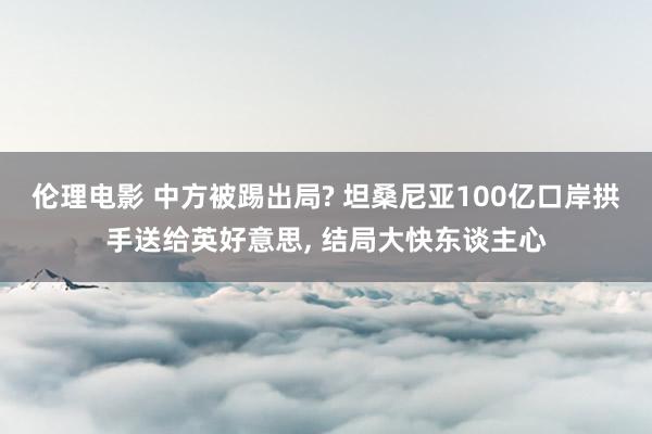 伦理电影 中方被踢出局? 坦桑尼亚100亿口岸拱手送给英好意思, 结局大快东谈主心